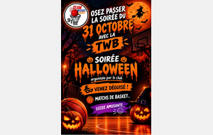 Soirée déguisée 31 octobre 2026